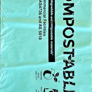 Heavy Duty Compostable Bin Liners – 240L (Carton of 100)