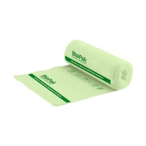 BioPak® Compostable Bin Liners – 8L (Roll of 25)